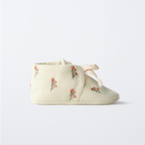 FLORAL COTTON BOOTIES