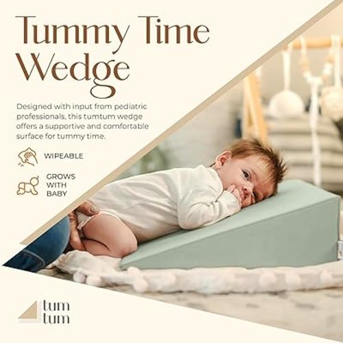Premium tumtum - Premium Tummy Time Wedge (SAGE)