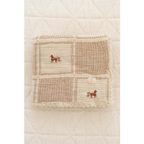 patchwork blanket - pony