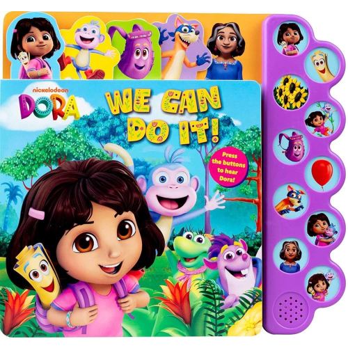 Dora: We Can Do It! 10-Button Sound Book (10-Button Sound Books)