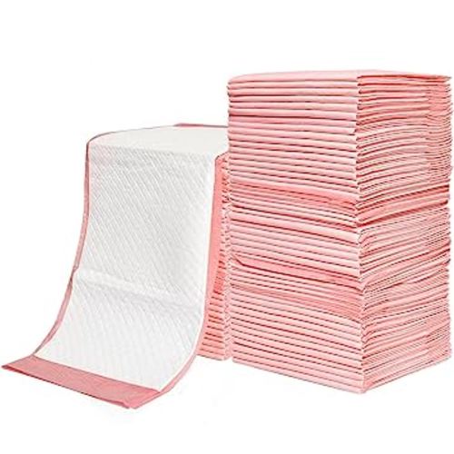 Rocinha Disposable Changing Pads for Baby Disposable Underpads Waterproof Diaper Changing Pad Breathable Underpads Bed Table Protector Mat Changing Pad Liner, 24 Inches x 17 Inches