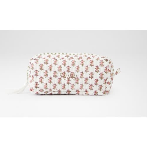 Block Print Travel Pouch