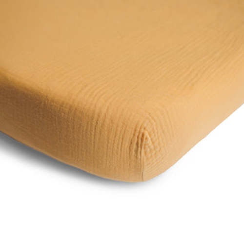 Mushie Extra Soft Muslin Crib Sheet