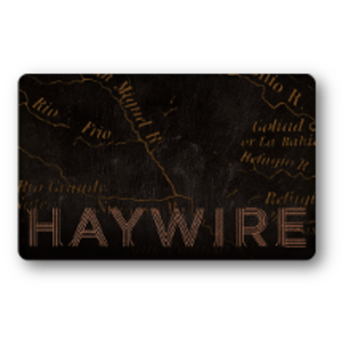 Haywire Restaurant - Gift Cards | Card Details