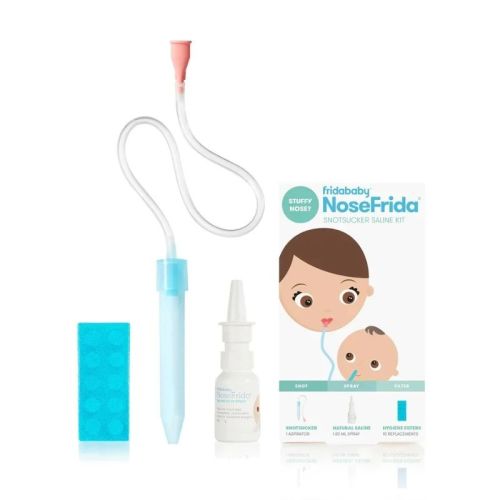 NoseFrida Snotsucker Saline Kit