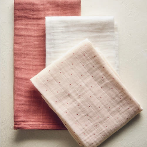 PACK OF CHILDREN’S MULTICOLORED MUSLIN CLOTHS (PACK OF 3) - NEW IN - NEWBORN | Zara Home United States of America