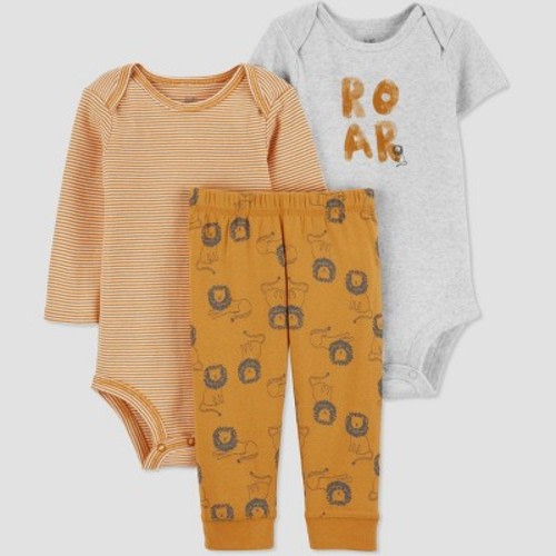 Carter's Just One You® Baby Boys' Lion Top & Bottom Set - Gold