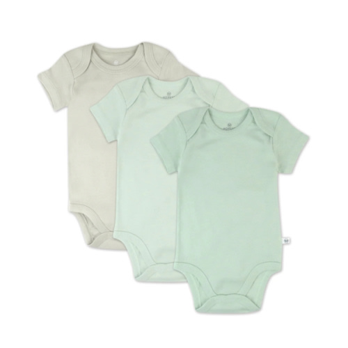 3-Pack Organic Cotton Short Sleeve Bodysuits | Honest Baby Clothing