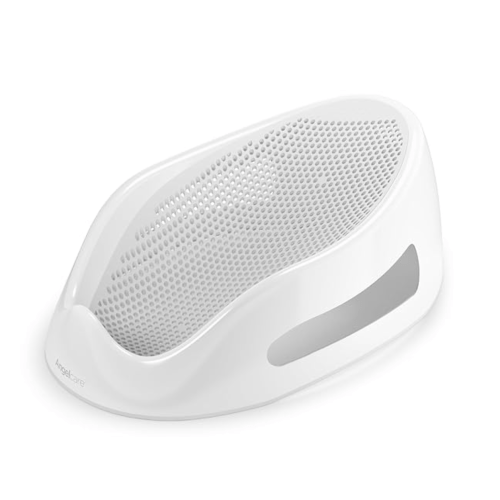 Angelcare Baby Bath Support (Gray) | Ideal for Babies Less Than 6 Months Old