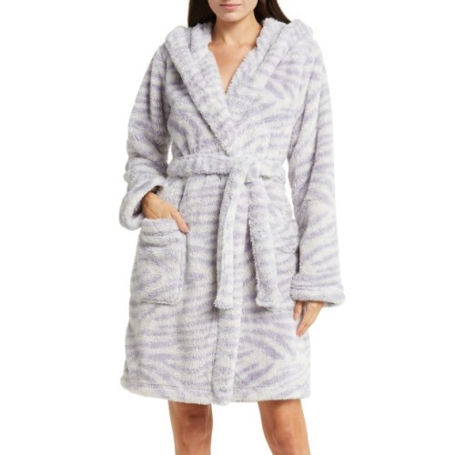 UGG Aarti Faux Shearling Hooded Robe