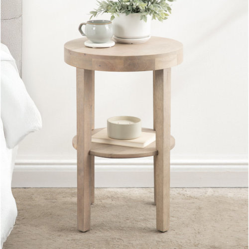 Kelly Clarkson Home Ardentown Solid Wood End Table for Next to Nursery Chair
