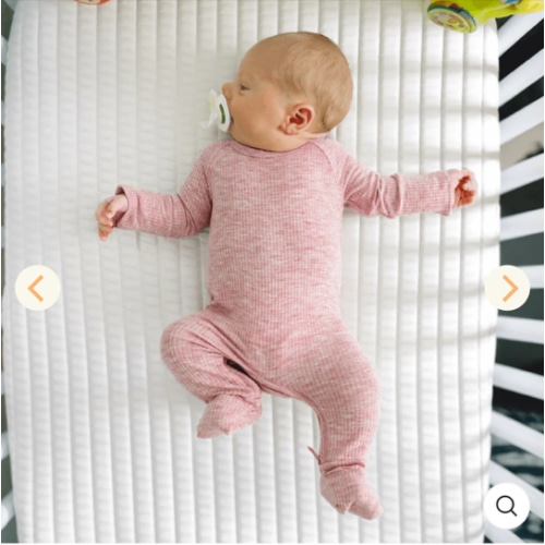 Ribbed Crescent Zippered Romper – Zumbamboo
