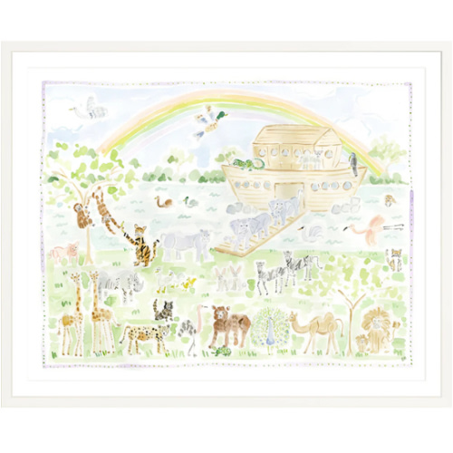 The "Noah's Ark Rainbow" Fine Art Print | 38x30 no frame