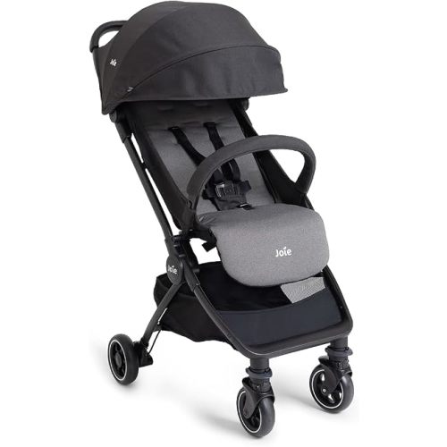 Joie, Orzo Mini Compact Travel Stroller, Lightweight, Easy One-Hand Fold & UPF 50+ Canopy (Thunder)