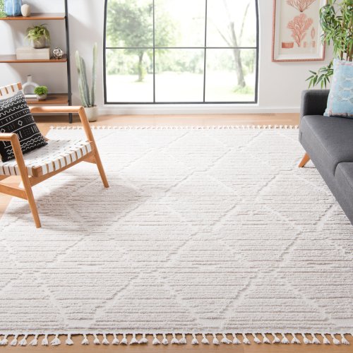 SAFAVIEH Marrakech Moroccan Boho Braided Tassel Area Rug