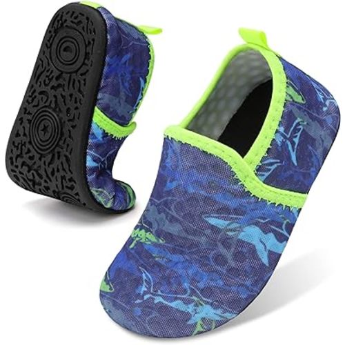 Lefflow Toddler Water Shoes Kids Quick Dry Beach Swim Socks Shoes Baby Non Slip House Slippers