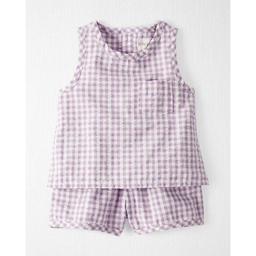 Baby 2-Piece Seersucker Play Set Made with Organic Cotton - Little Planet | Carter's