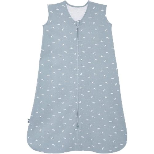 HALO SleepSack, 100% Cotton Wearable Blanket, Swaddle Transition Sleeping Bag, TOG 0.5, Birds, Medium, 6-12 Months
