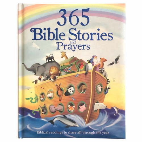 365 Bible Stories and Prayers: Biblical Readings to Share All Through the Year (Hardcover)