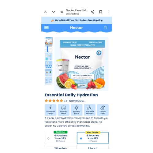 Essential Daily Hydration