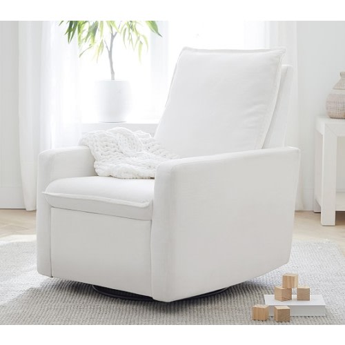 Paxton Swivel Glider & Recliner | Modern Nursing Chair | Pottery Barn Kids