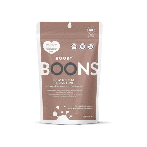 BOONS Lactation Brownie Mix, Booby Boons Lactation Brownie Baking Mix