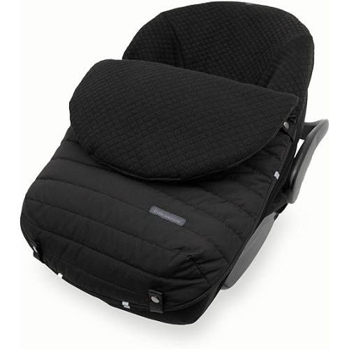 Little Unicorn Infant Car Seat Footmuff – Weather-Resistant Baby Bunting Bag with Magnetic Closure, Non-Slip Backing & Open Harness Design – Universal Fit Winter Cover for Baby Car Seat & Stroller