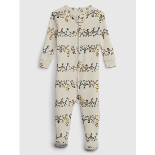 babyGap &#124 Sesame Street 100% Organic Cotton PJ One-Piece