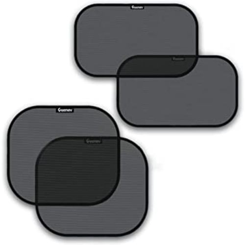 Car Sun Shades for Side and Rear Window (4 Pack) - Car Sunshade Protector - Protect your kids and pets in the back seat from sun glare and heat. Blocks over 98% of harmful UV Rays - Easy to Install,