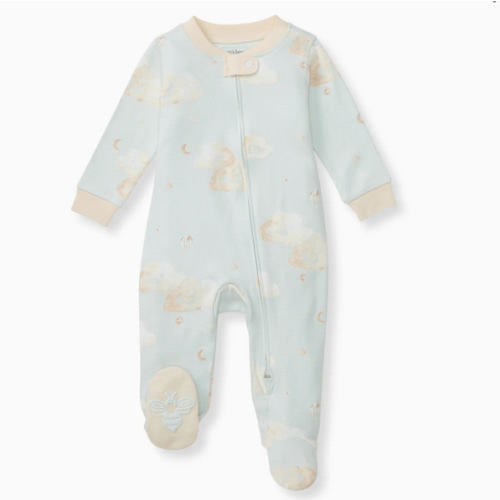 Good Night Sky Organic Cotton Sleep & Play - Ice Flow