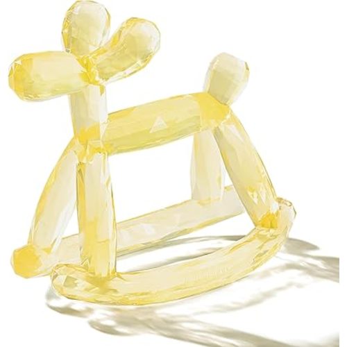 Crystal Jelly Baby Teether - Baby Teething Toy 3-6 Months | Global Safety Tested in 33 Countries | BPA-Free Silicone Easy-Grip Odorless Anti-Choking Design (Citrine)