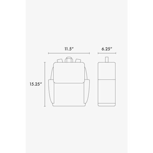Diaper Backpack with Laptop Sleeve