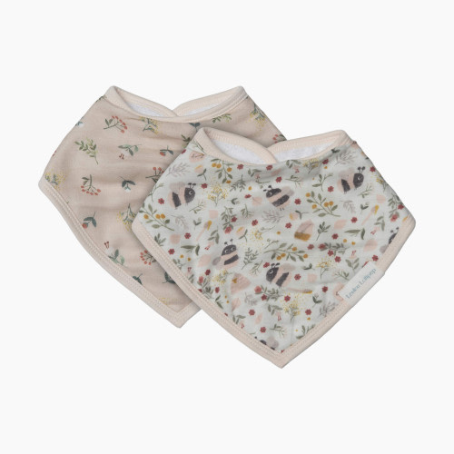 Loulou Lollipop Bamboo Bandana Bib Set - Bumble Bees
