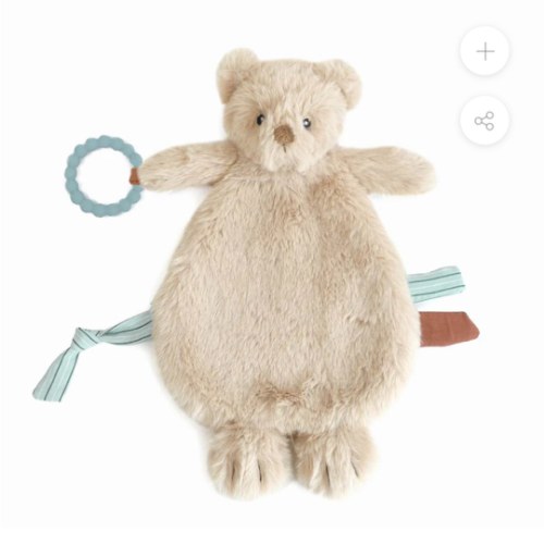 Baldwin Bear Silicone Teether Lovie