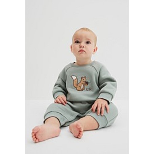 Fern Organically Grown Cotton Squirrel Oversized Jumpsuit - Jumpsuits & Bodysuits | Country Road