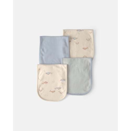 Carter's Baby 4-Pack Burp Cloths