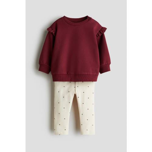 2-PIECE SWEATSHIRT AND LEGGINGS SET