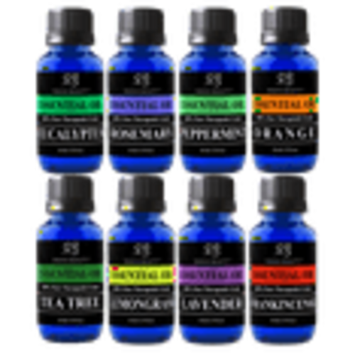 Radha Beauty Aromatherapy Top 8 Essential Oils Set