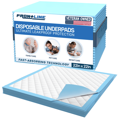 Disposable Underpads 22'' X 22'' Absorbent Potty Training Pet Baby Pee Pads