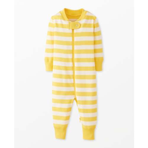 Baby Striped 2-Way Zip Sleeper | Hanna Andersson