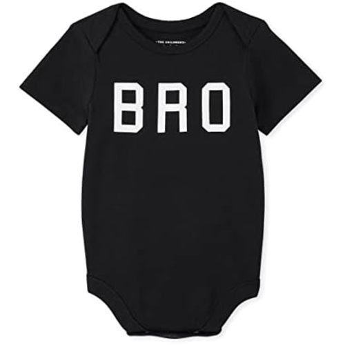 The Children's Place unisex-baby Short Sleeve 100% Cotton Family Bodysuits