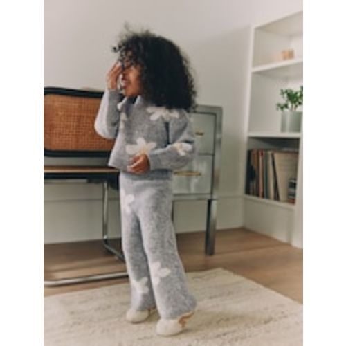 Buy Grey Daisy Jumper and Trousers Set (3mths-7yrs) from Next USA