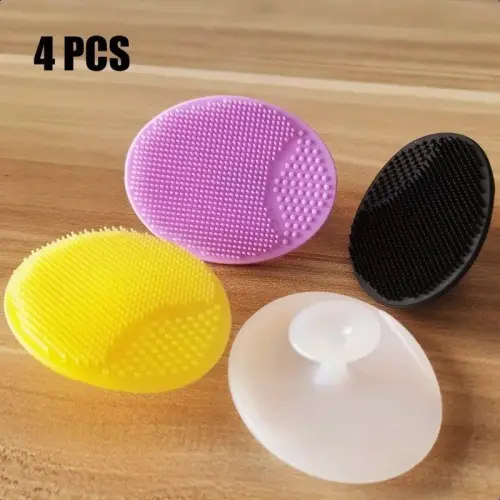 soft silicone face scrubber exfoliator brush deep cleansing - Temu