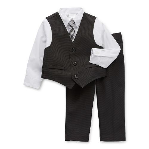 Van Heusen Baby Boys 4-pc. Suit Set, Color: Black - JCPenney