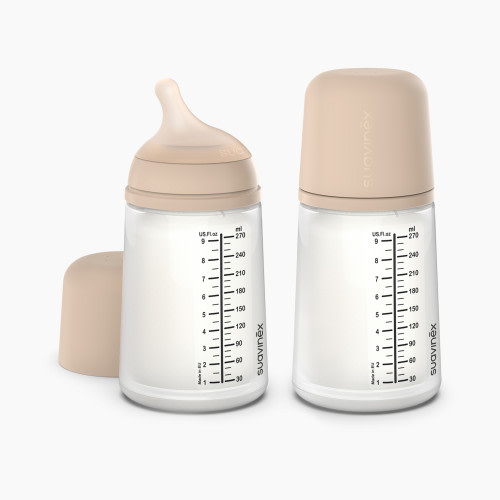 Suavinex Zero Zero Anti-Colic Bottle - Light, 9 Oz
