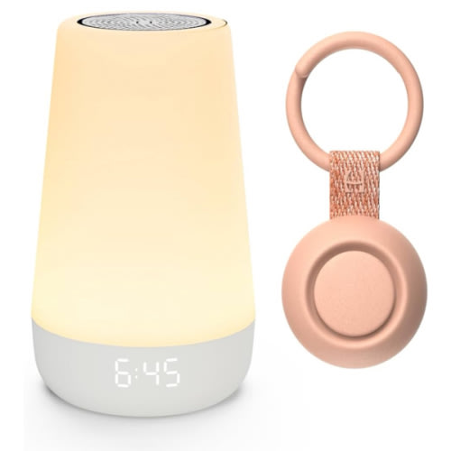 Hatch Baby Sleep Bundle: Home & Travel Sound Machines Includes Rest 2nd Gen and Portable Rest Go (Peach)