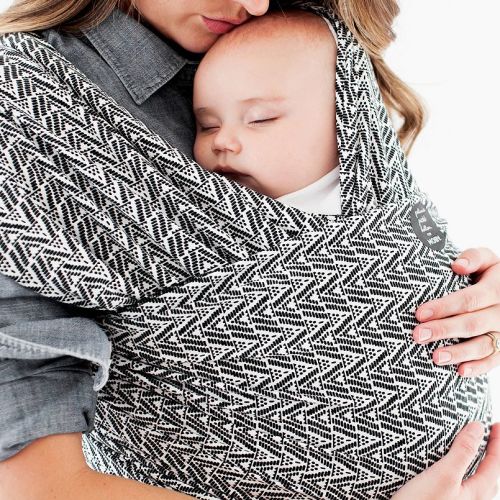 MOBY Petunia Pickle Bottom x Moby Wrap Evolution Baby Wrap Carrier in Starry Nights of Salvador