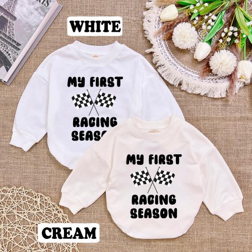 Baby Racing Outfit F1 Baby Romper, Baby Racing Bodysuit, My First Racing Season Racing Romper,Baby Shower Gift,Pregnancy Announcement Shirt