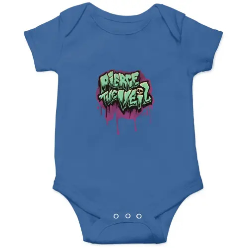 Vintage Pierce The Veil band Skull Black Onesies sold by Crab Josi 65% OFF | SKU 156430655 Printerval