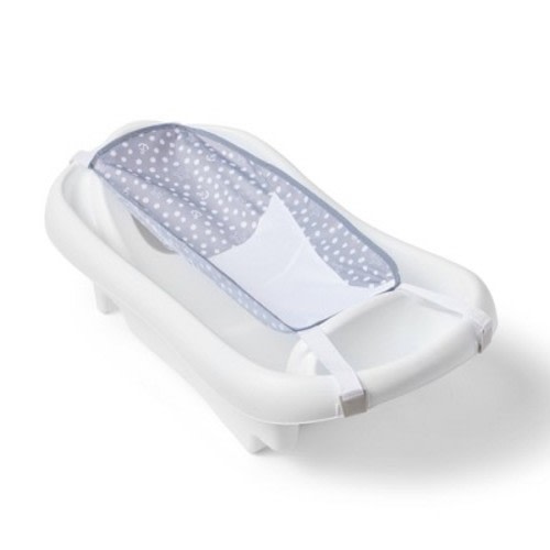 The First Years Sure Comfort Deluxe Newborn-to-Toddler Tub with Sling - White
